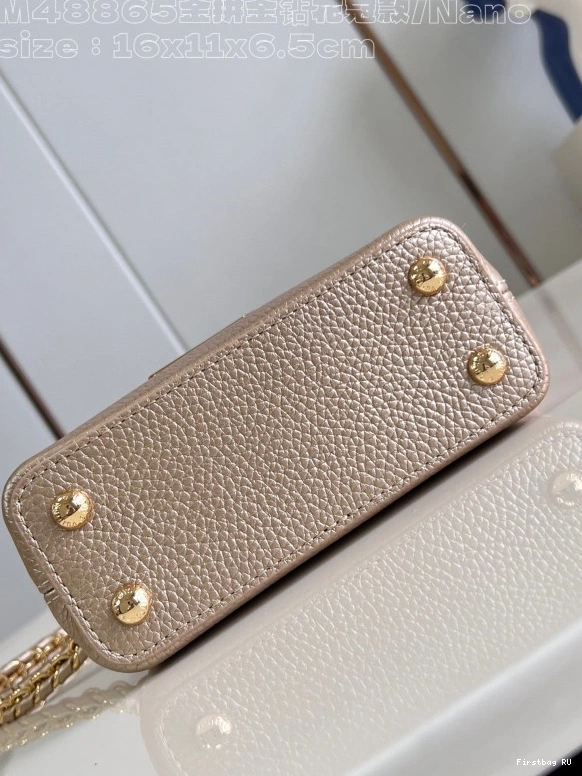 Firstbag nano-16*11*6.5CM VUITTON CAPUCINES LOUIS 0723